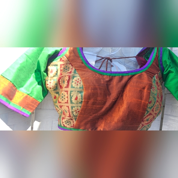 Multi Color Women's Crop Top - Picture 4 of 6